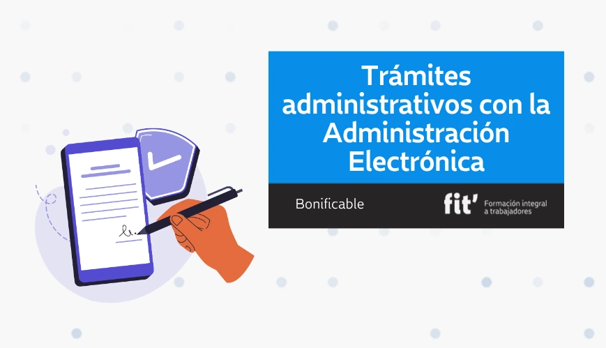trámites administración electrónica online bonificable trámites administración electrónica online bonificable