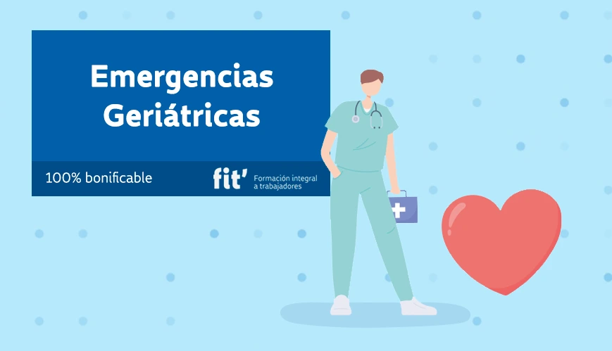 emergencias geriátricas formación online bonificable por fundae para personal en residencias de mayores