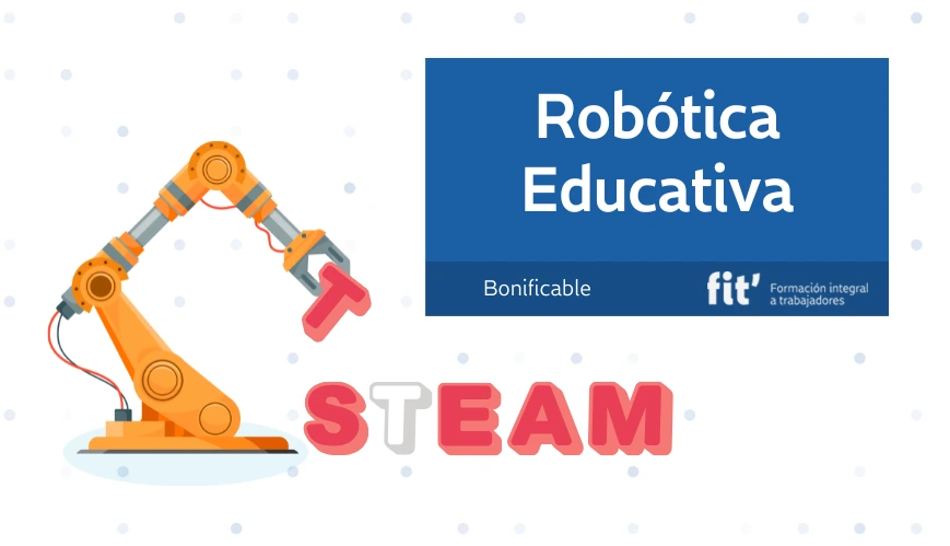 Curso online de robótica educativa bonificable para educación