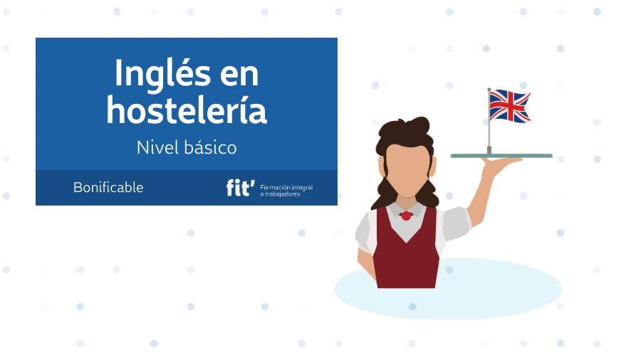 curso online de inglés para hostelería online bonificable