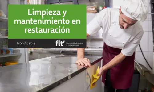 Limpieza y mantenimiento en restauración