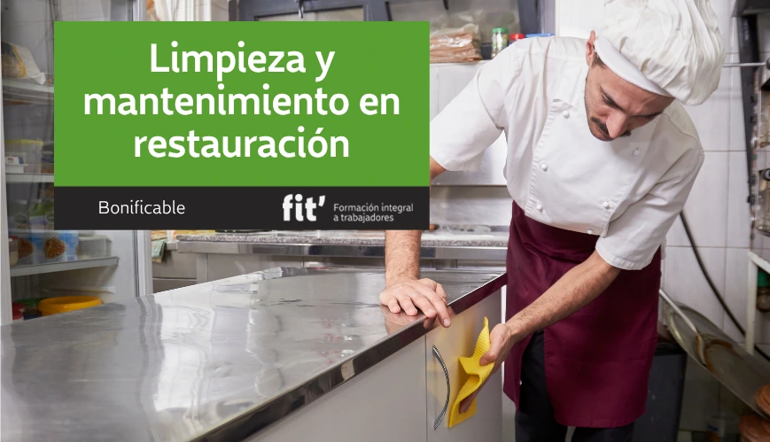limpieza y mantenimiento en restauración