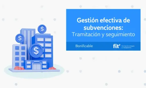 Gestión efectiva de subvenciones: Tramitación y seguimiento